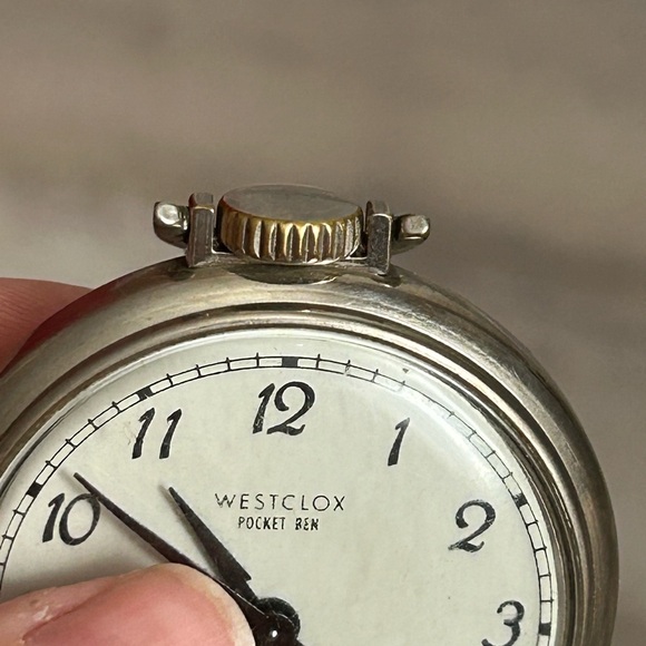 Westclox Pocket Ben Silver Watch VTG 👴 - Picture 8 of 8